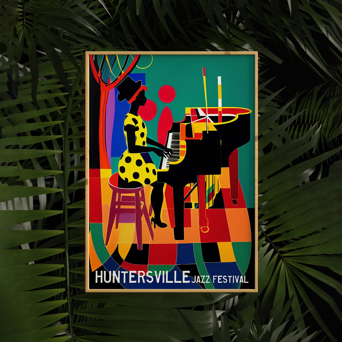 Huntersville Jazz Festival Poster