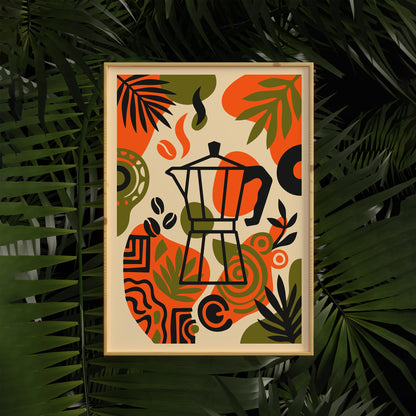 Nomad Soul Espresso Moka Pot Poster