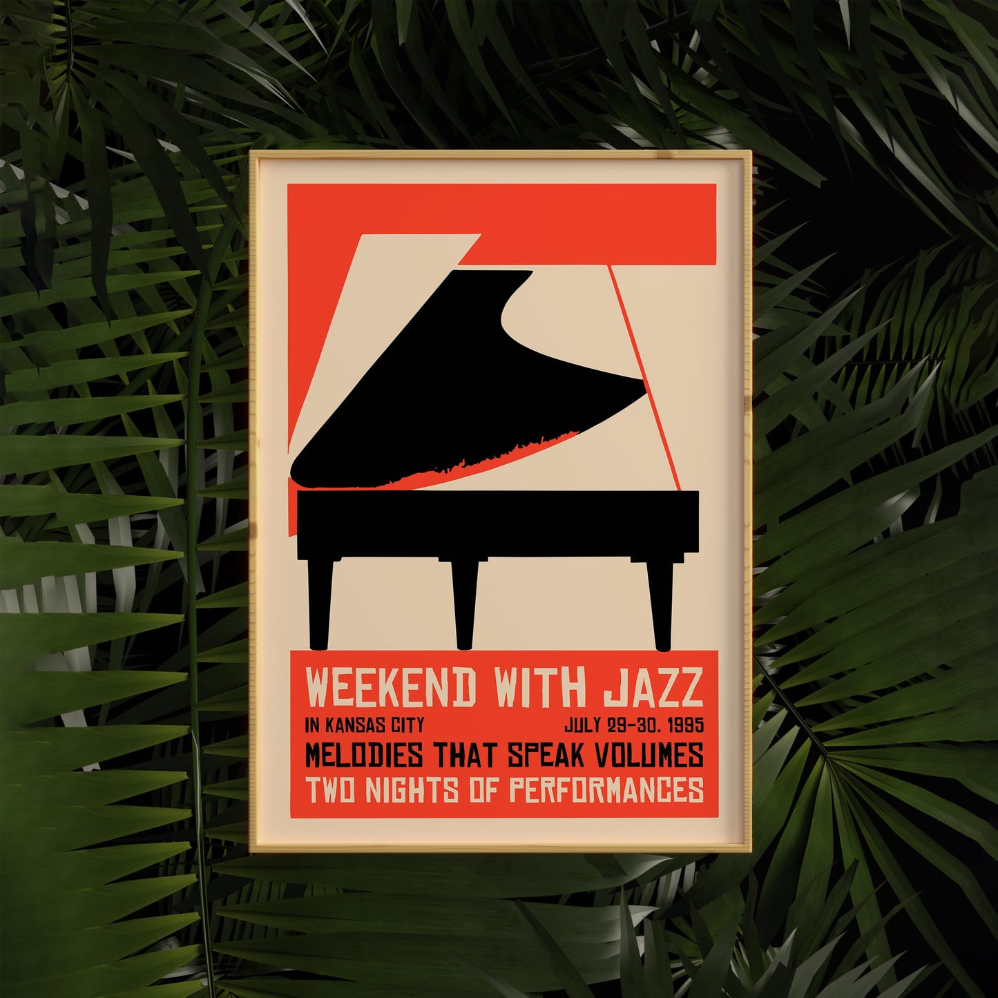 Kansas City Jazz Poster Print