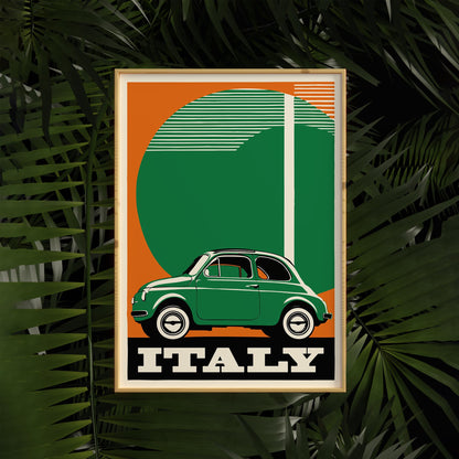 Italy Vintage Travel Poster