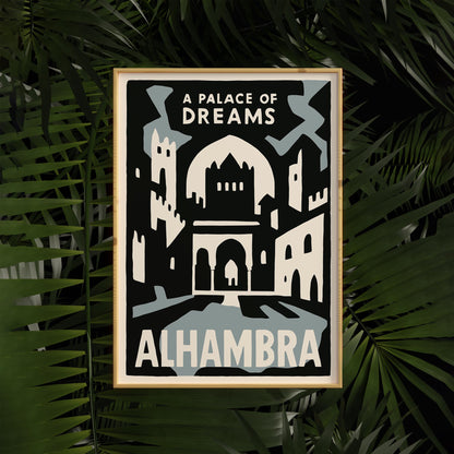 Alhambra Palace Dreams Poster