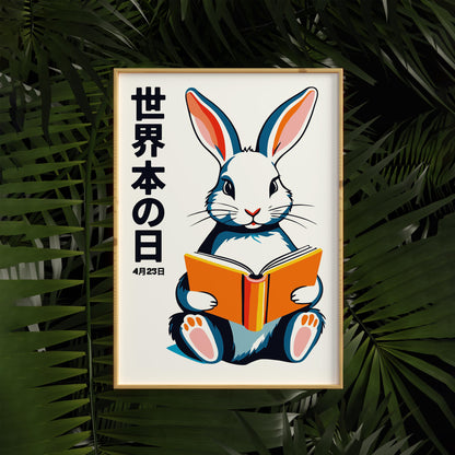 World Book Day Rabbit Print