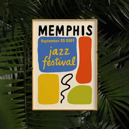 Memphis Jazz Festival Poster