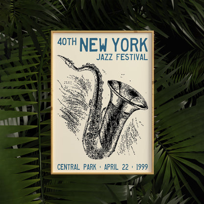 New York Jazz Festival Poster