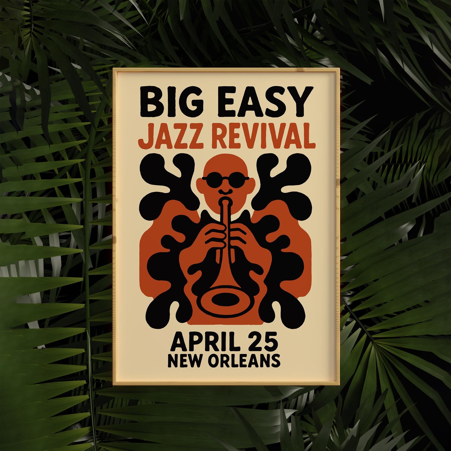 Big Easy Jazz Poster