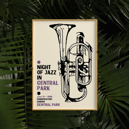 Night Of Jazz Poster Print
