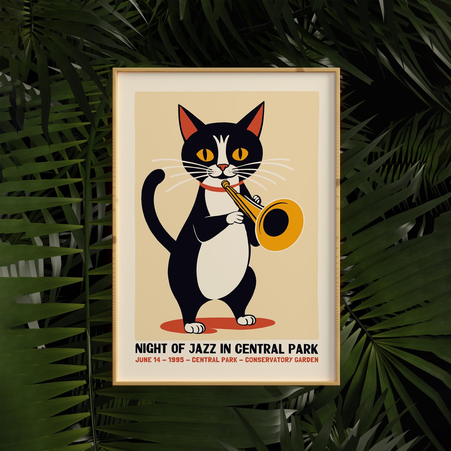 Night of Jazz Central Park Poster