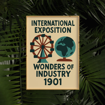 International Exposition Poster Print