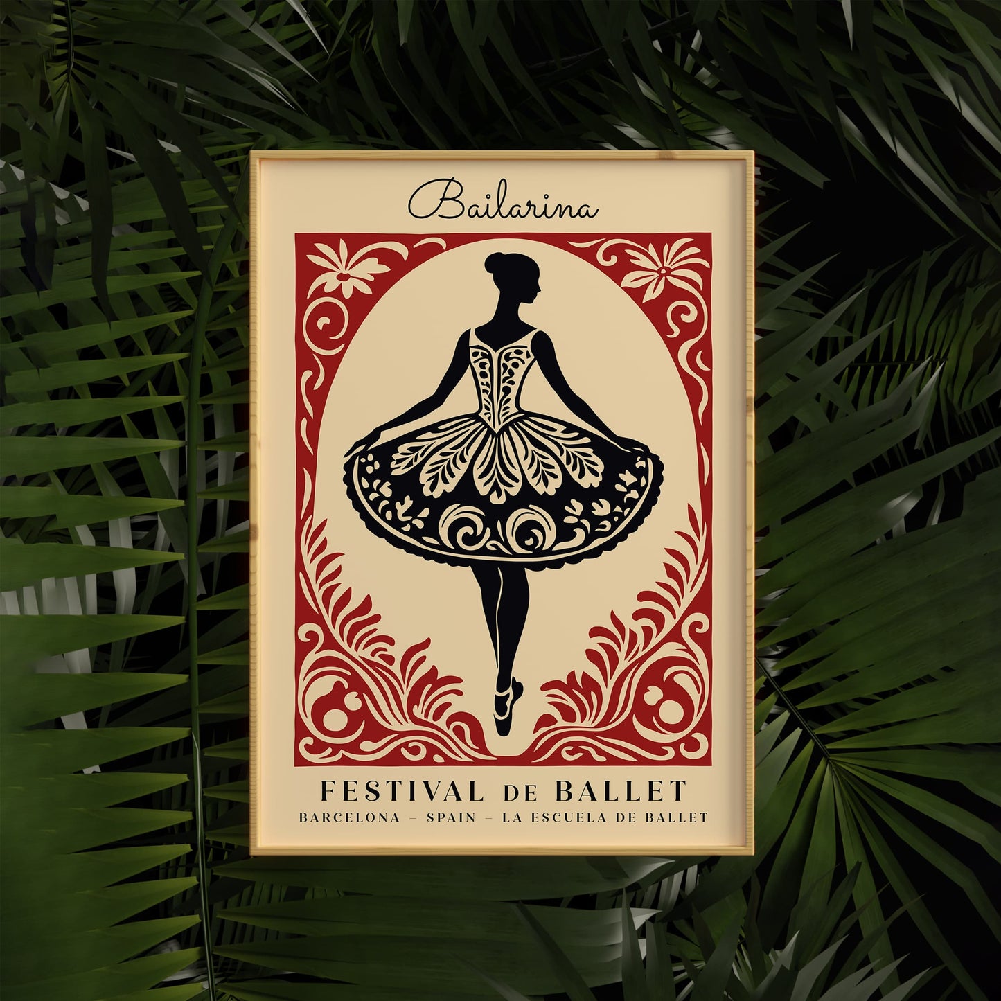 Bailarina Festival de Ballet Poster
