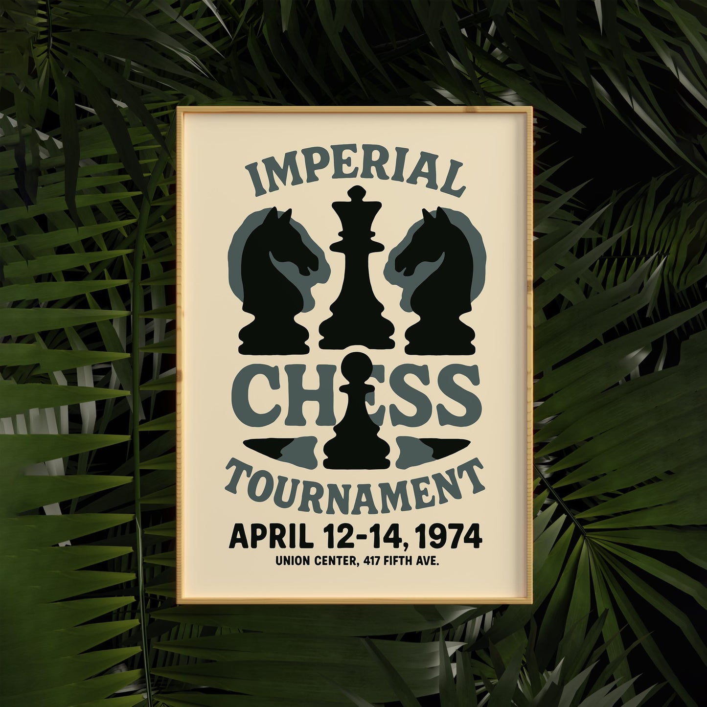 Chess Tournament Poster
