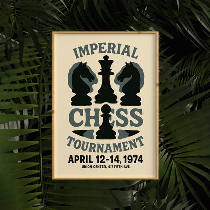 Chess Tournament Poster