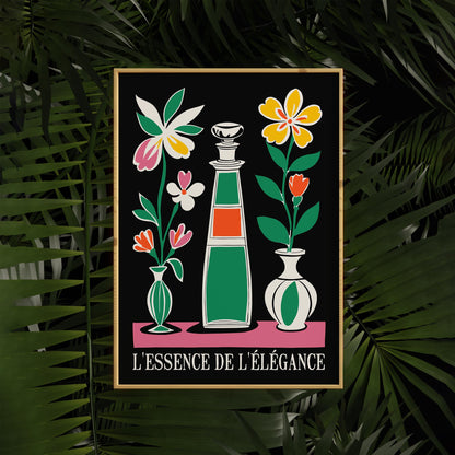 Colorful Perfume Garden Art Print