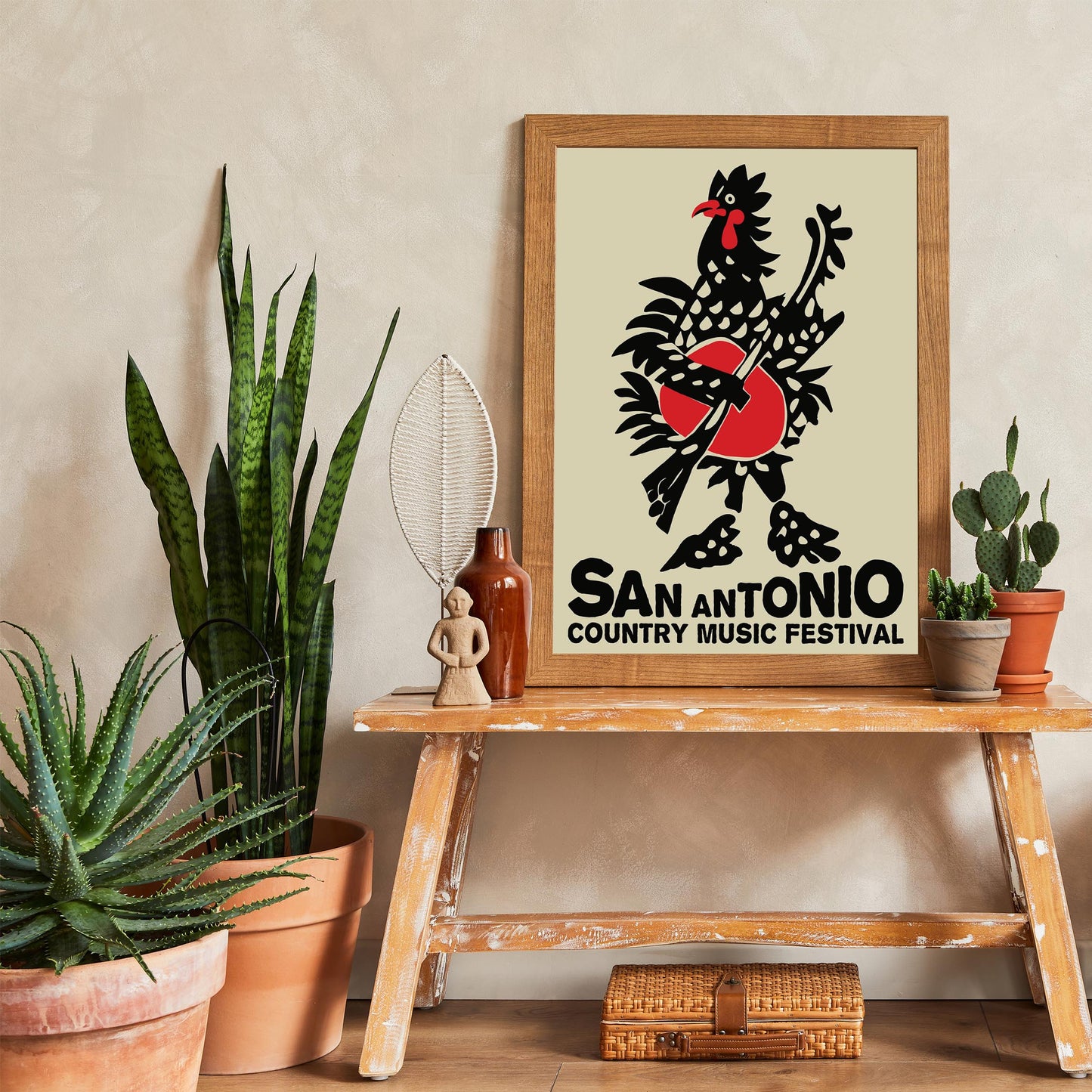 San Antonio Music Festival Poster Print