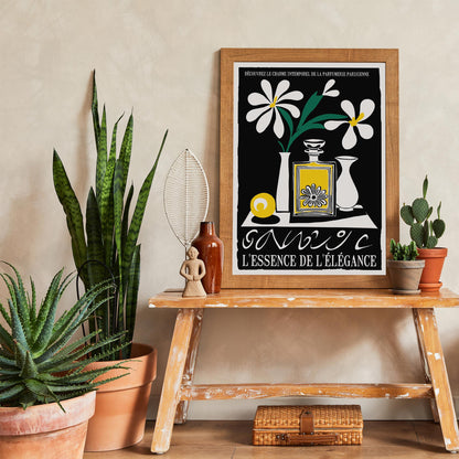 Floral Parisian Fragrance Wall Art