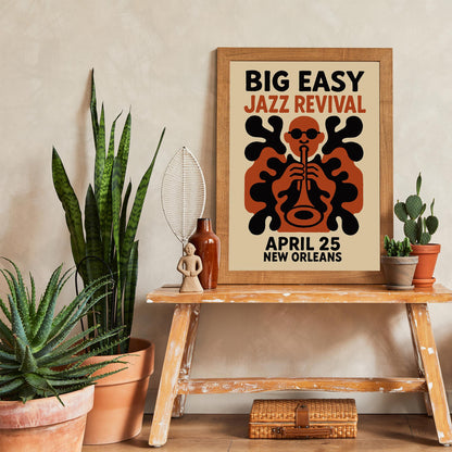 Big Easy Jazz Poster