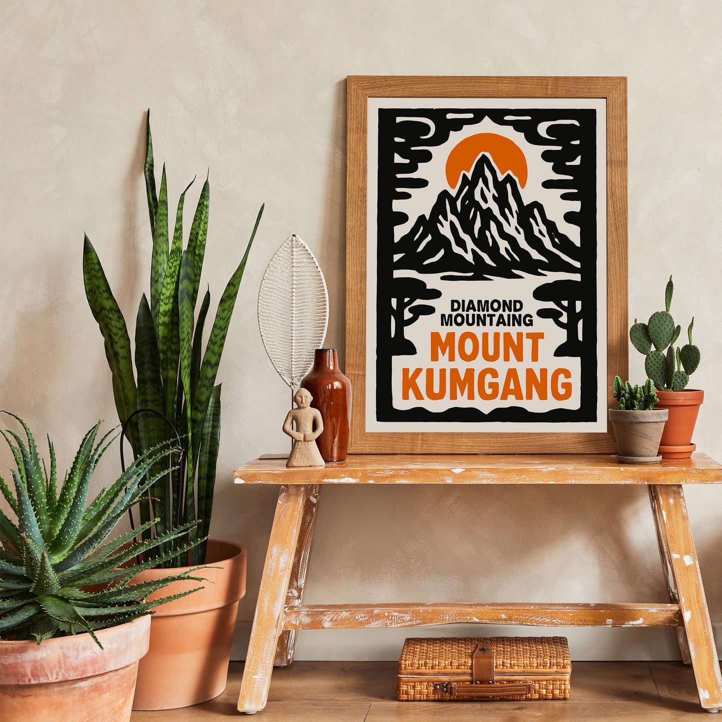 Mount Kumgang Poster Print