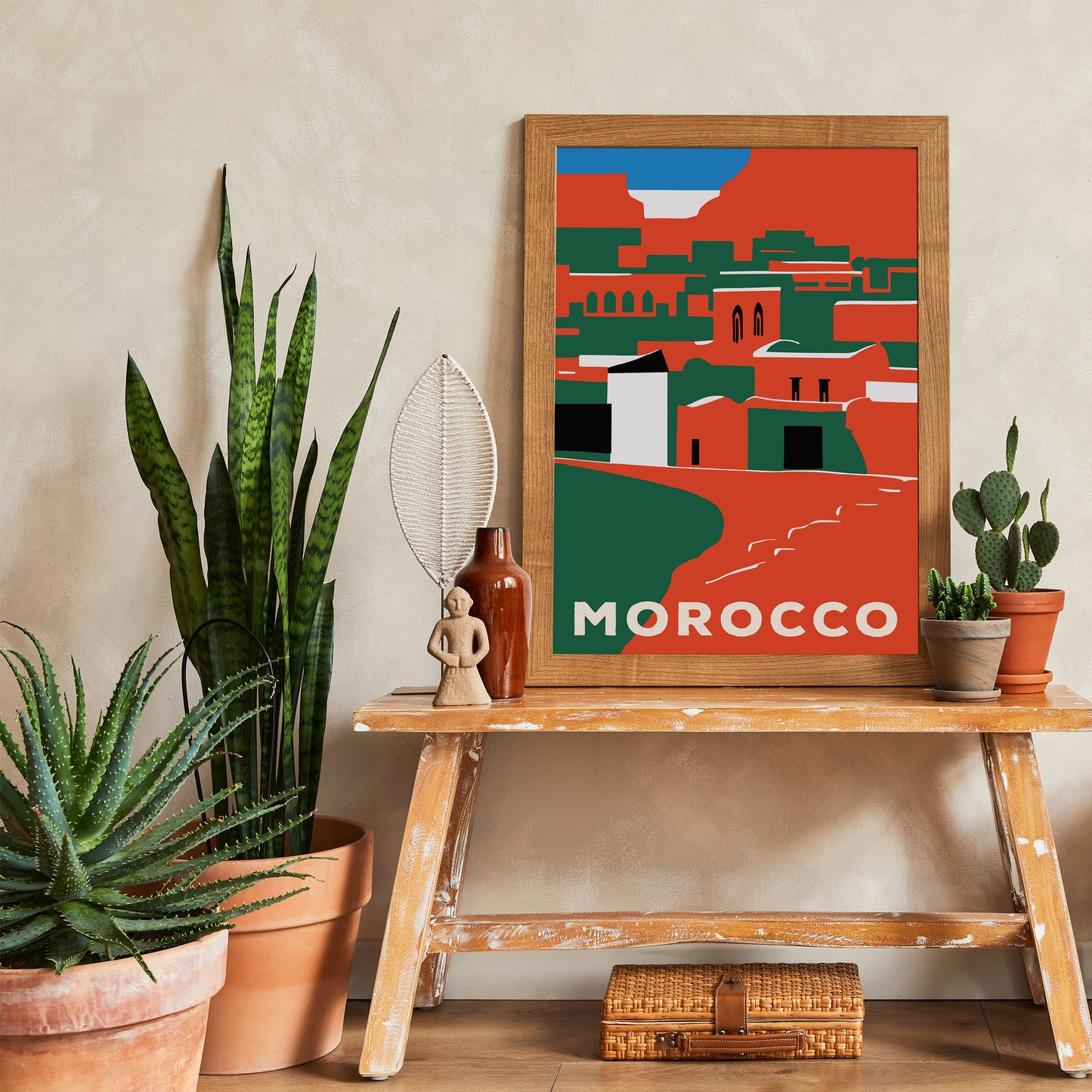 Morocco Travel Poster