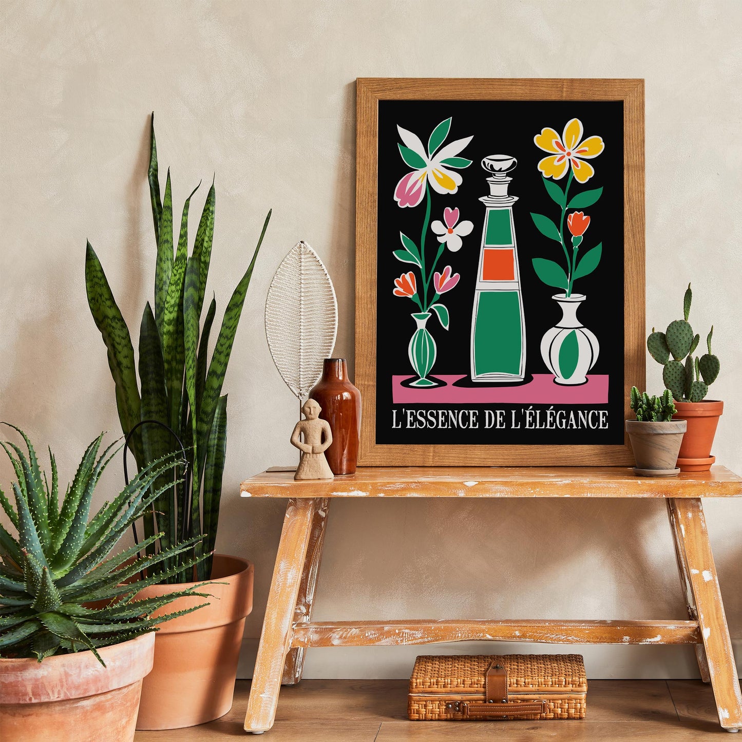 Colorful Perfume Garden Art Print