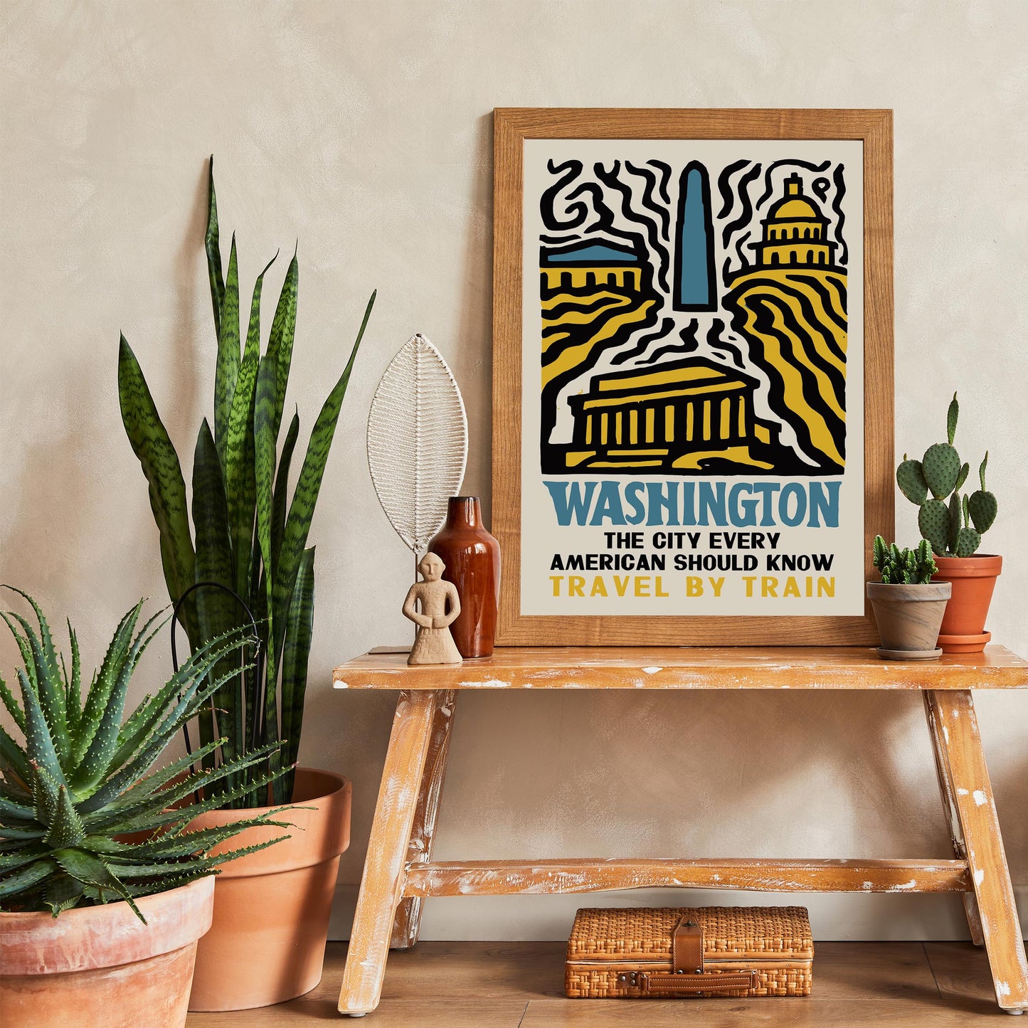 Washington DC Travel Poster