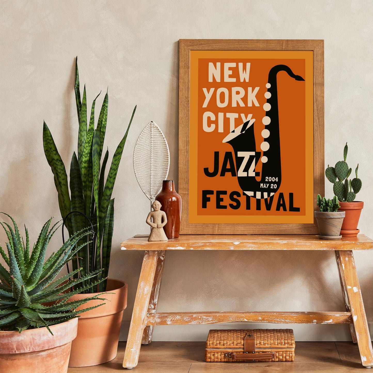 New York Jazz Festival Print
