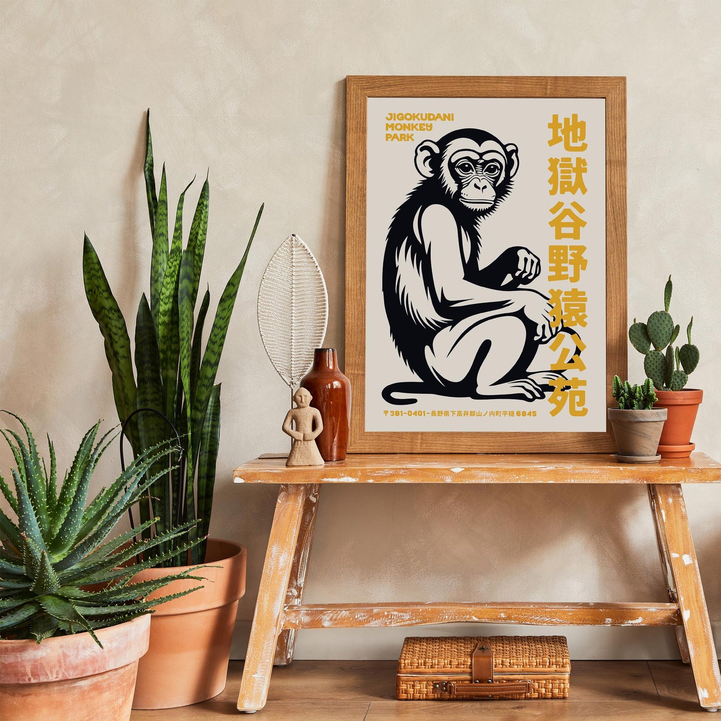 Jigokudani Monkey Park Print