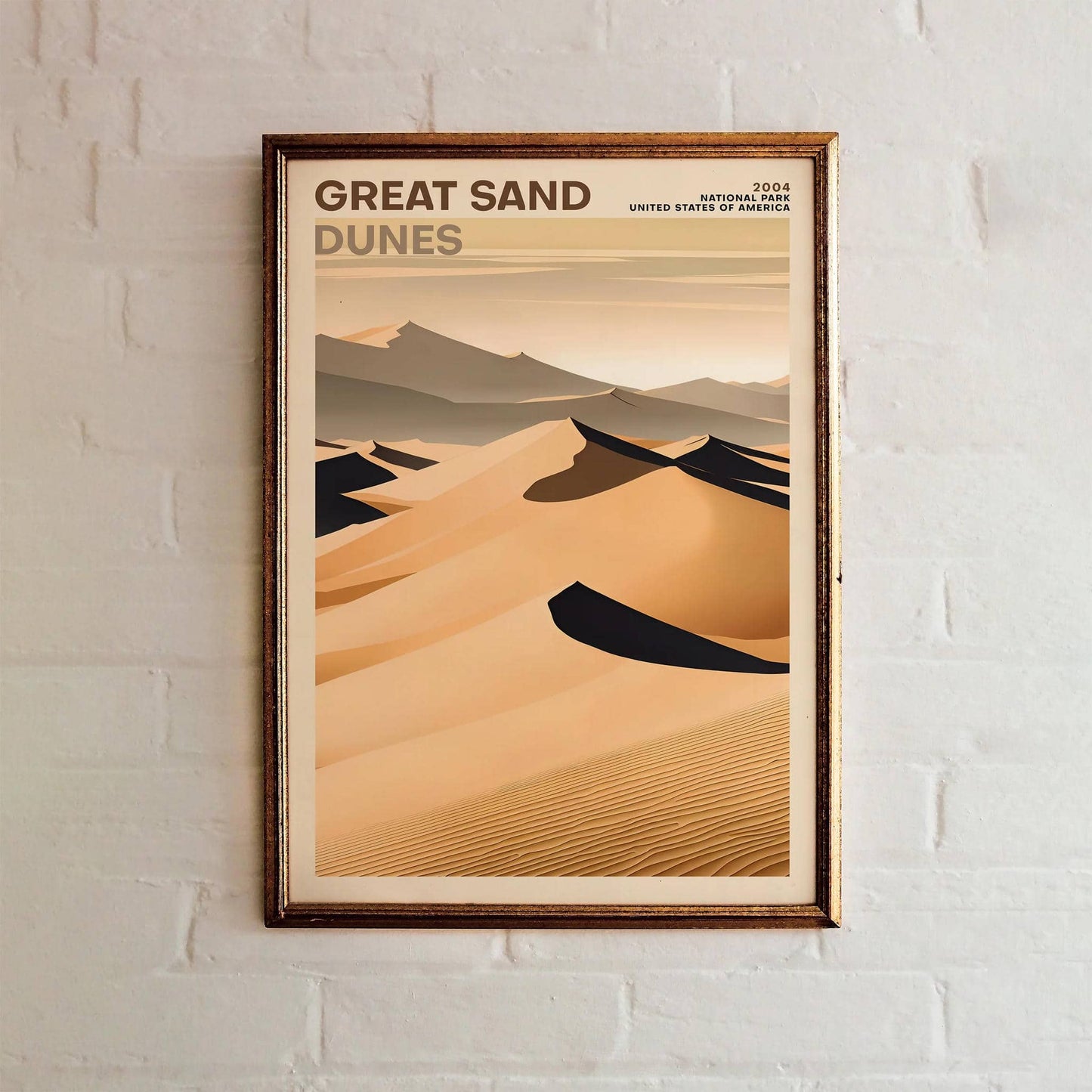 Great Sand Dunes National Park Poster