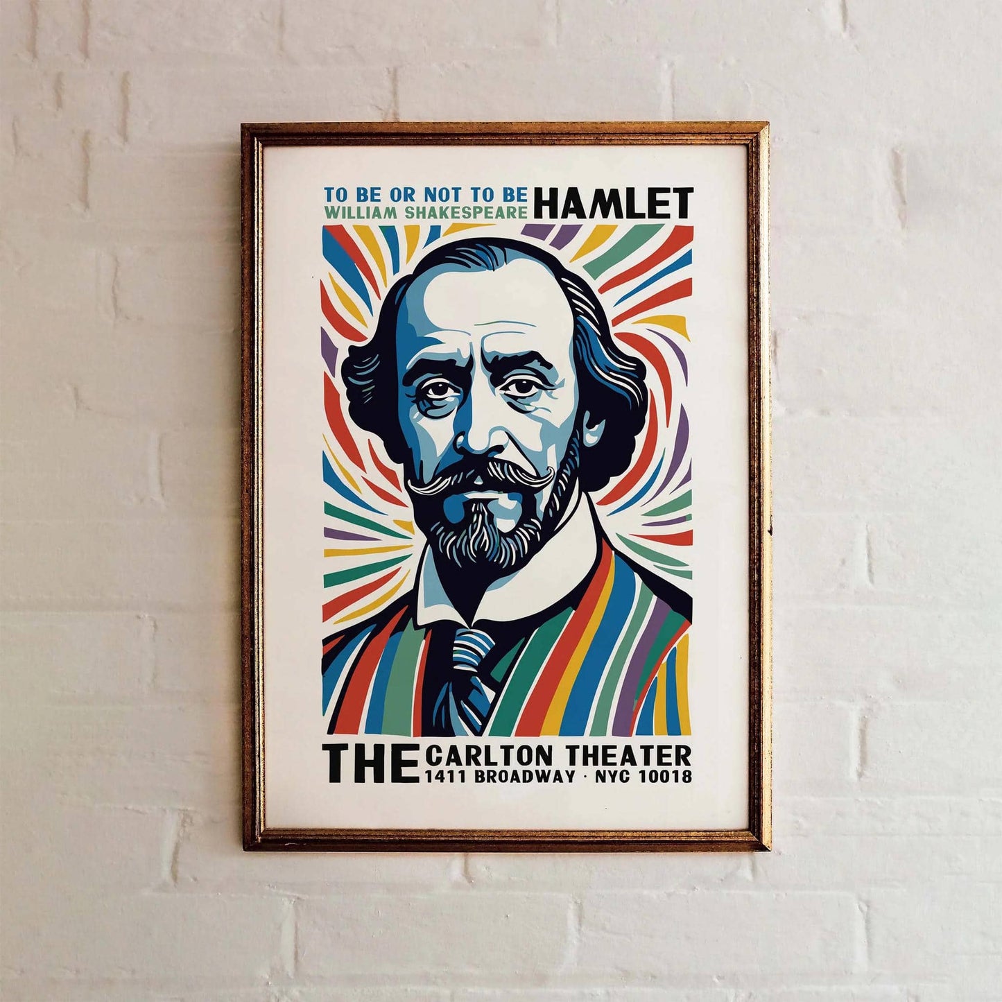 Hamlet Theater Poster Print