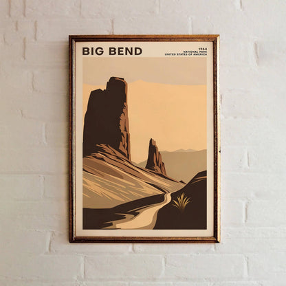 Big Bend National Park Poster Print