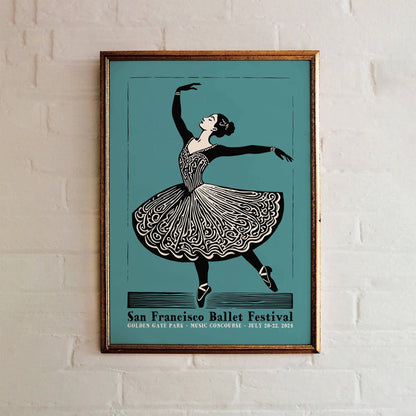 San Francisco Ballet Poster Print