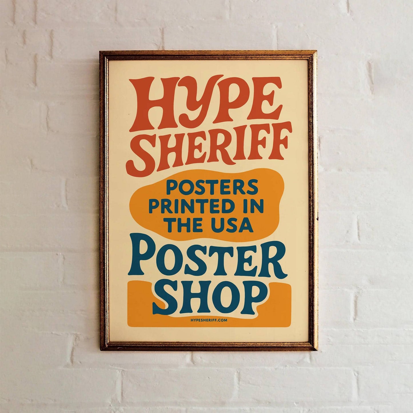 Retro Poster Store Poster Print