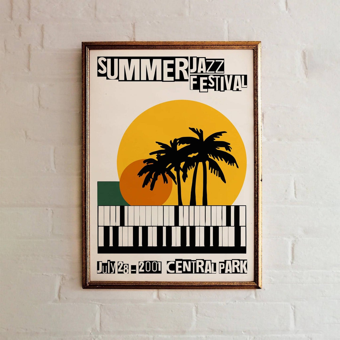 Summer Jazz Festival 2001 Poster
