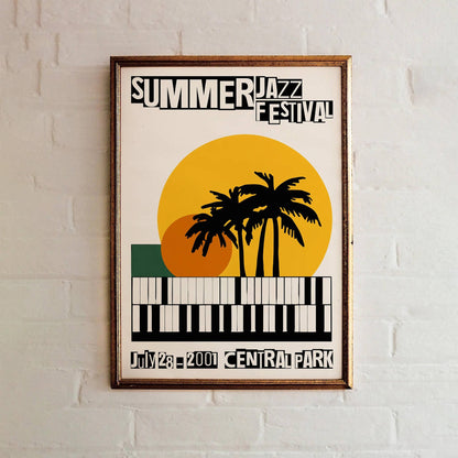 Summer Jazz Festival 2001 Poster