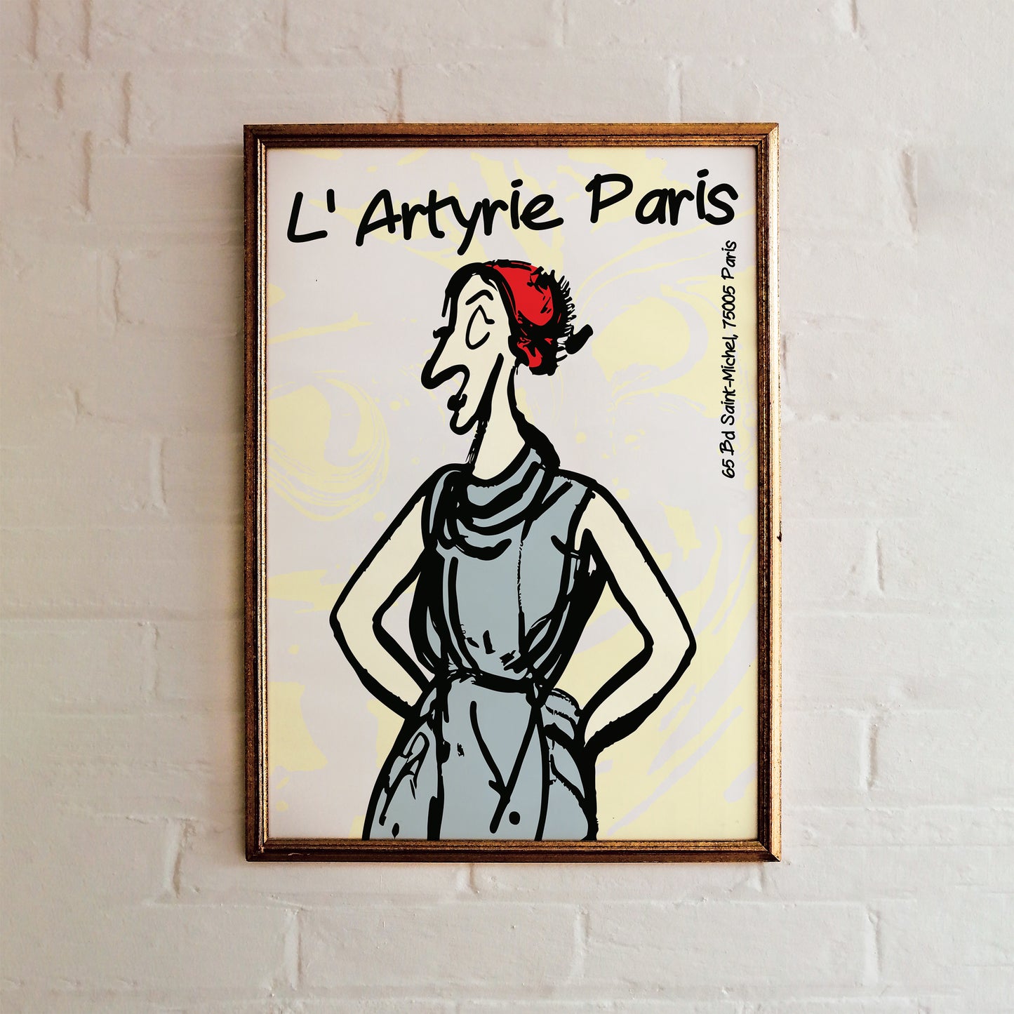 Paris Fashion Vintage Poster