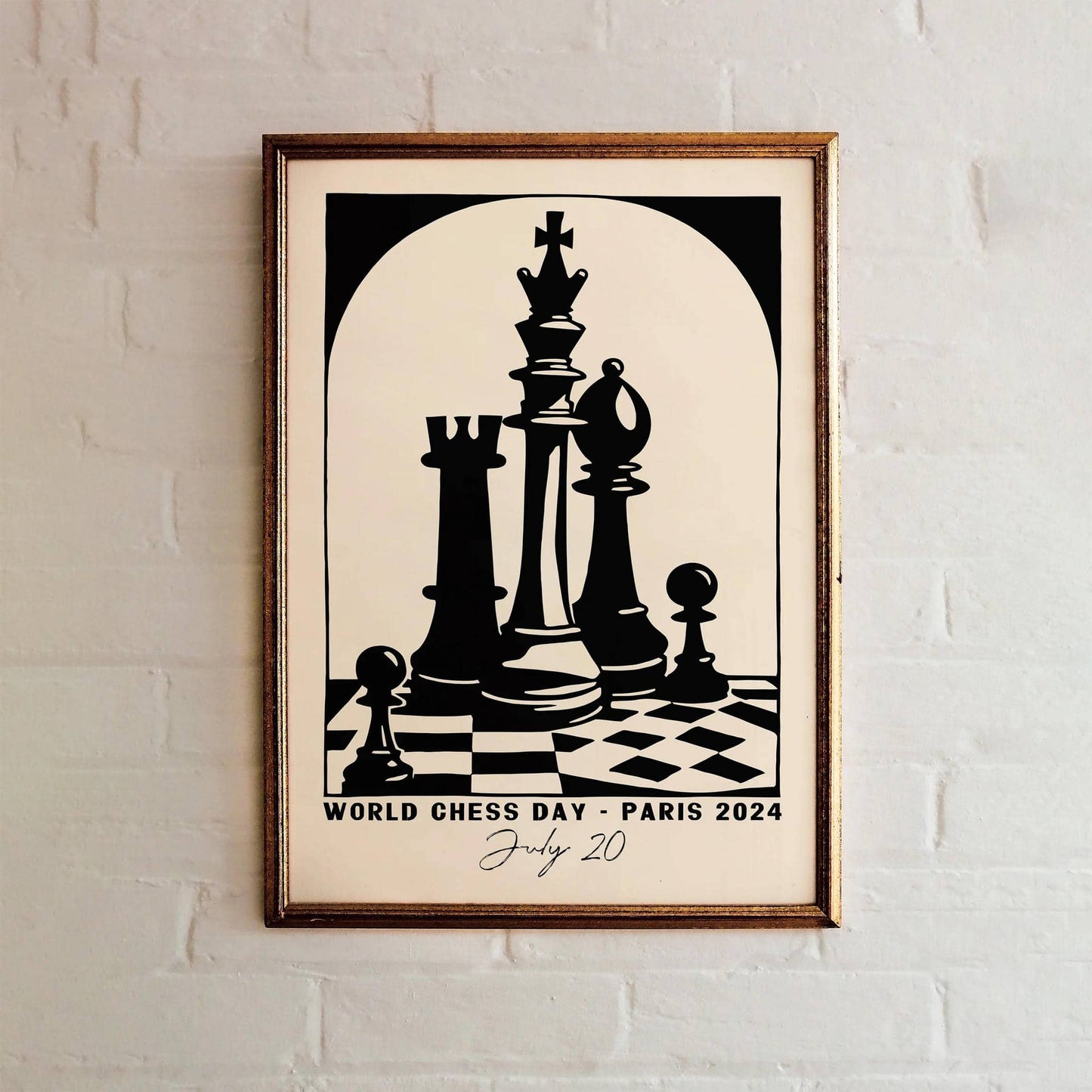 World Chess Day 2024 Poster
