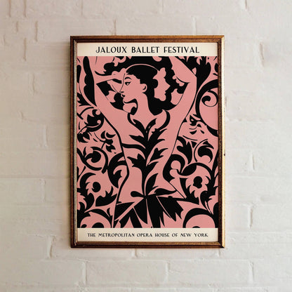 Jaloux Ballet Festival Poster Print