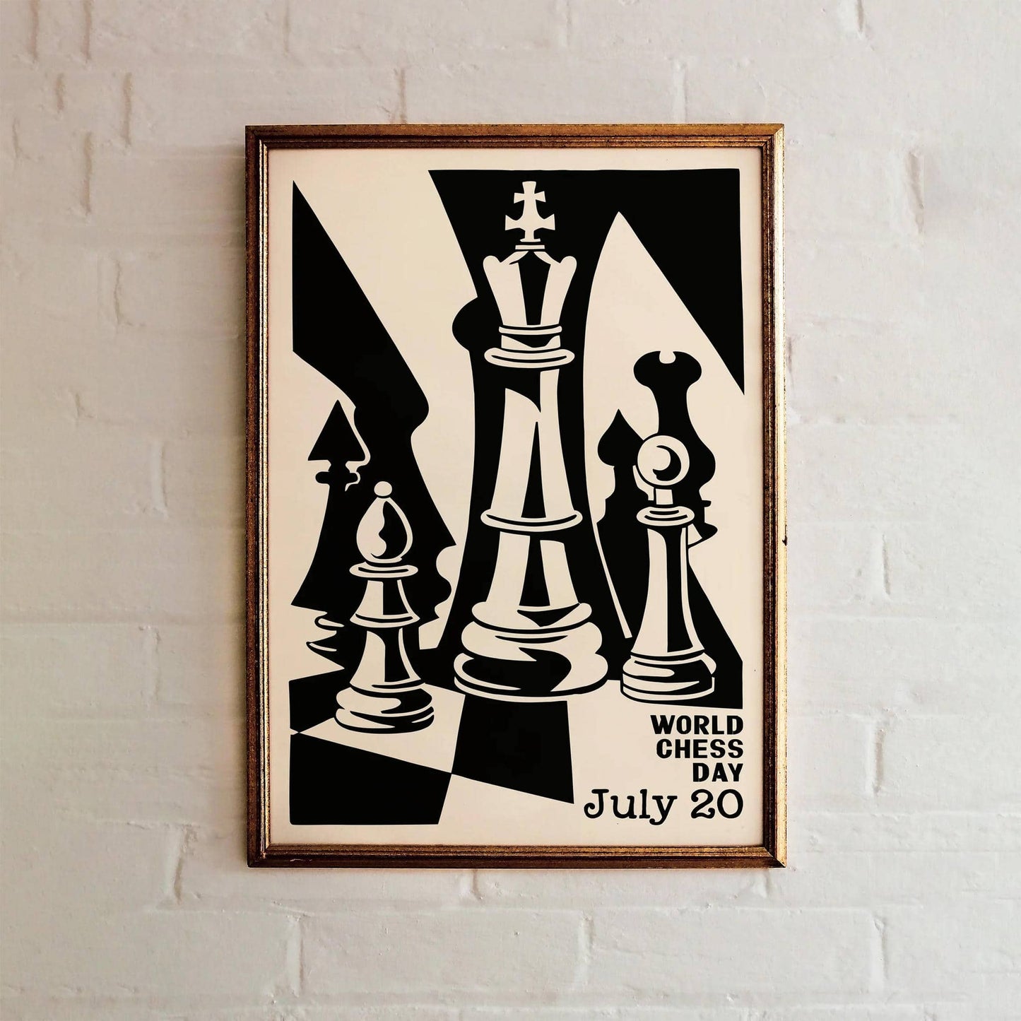 World Chess Day July 20 Poster