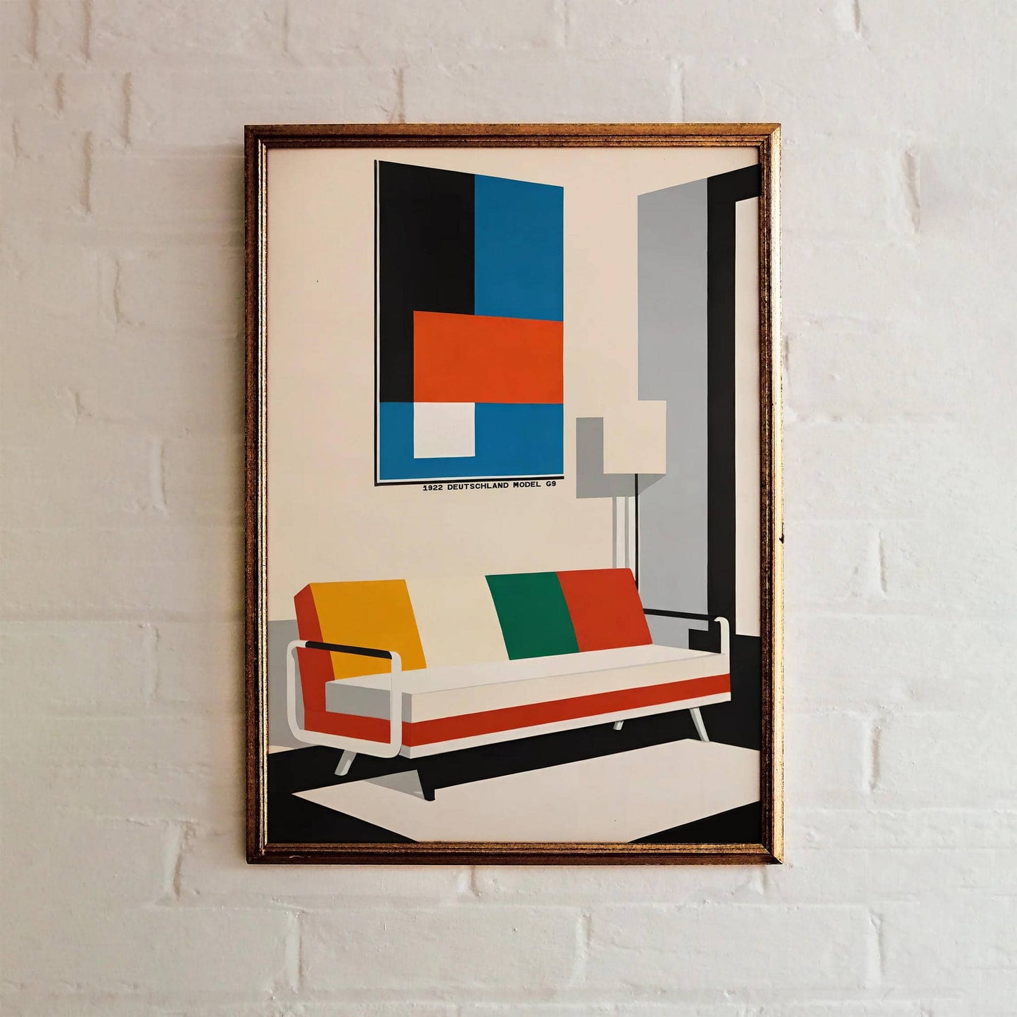 Bauhaus Architecture Art Poster
