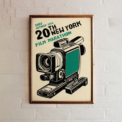 New York Film Marathon Poster