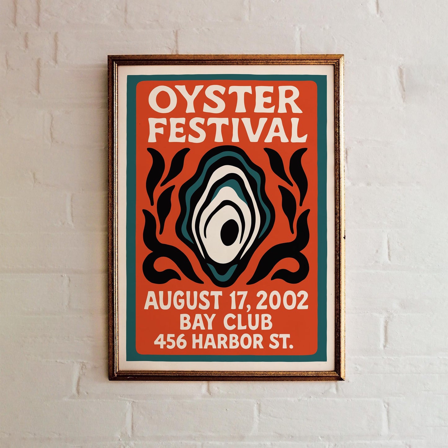 Oyster Festival Poster Print