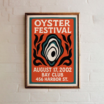 Oyster Festival Poster Print