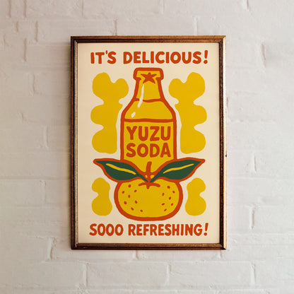 Yuzu Soda Poster