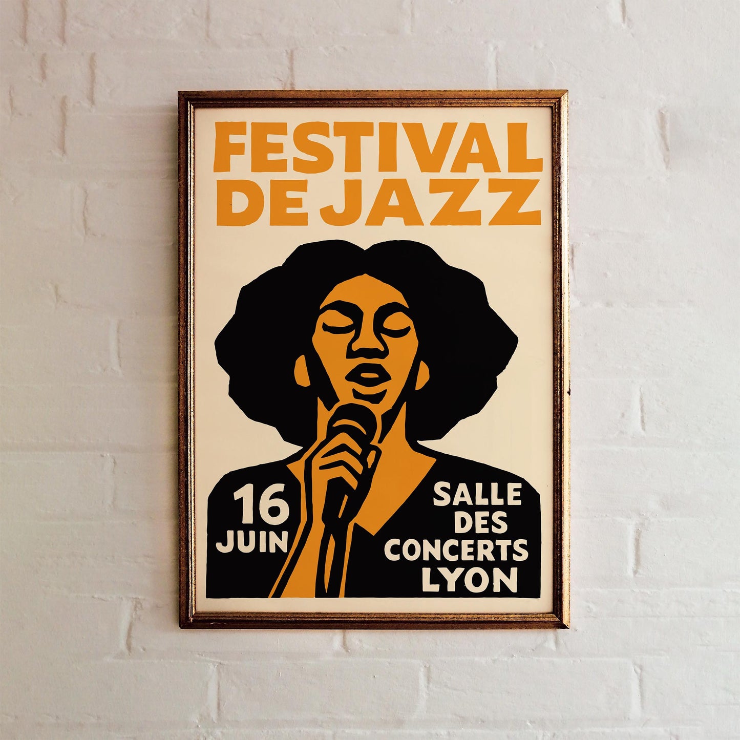 Festival De Jazz Poster Print