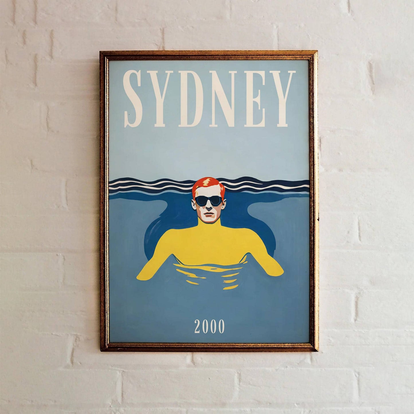 Sydney 2000 Summertime Retro Poster