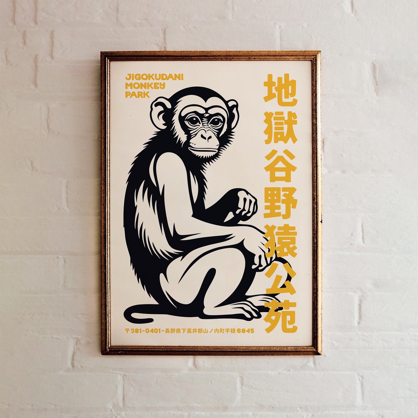 Jigokudani Monkey Park Print