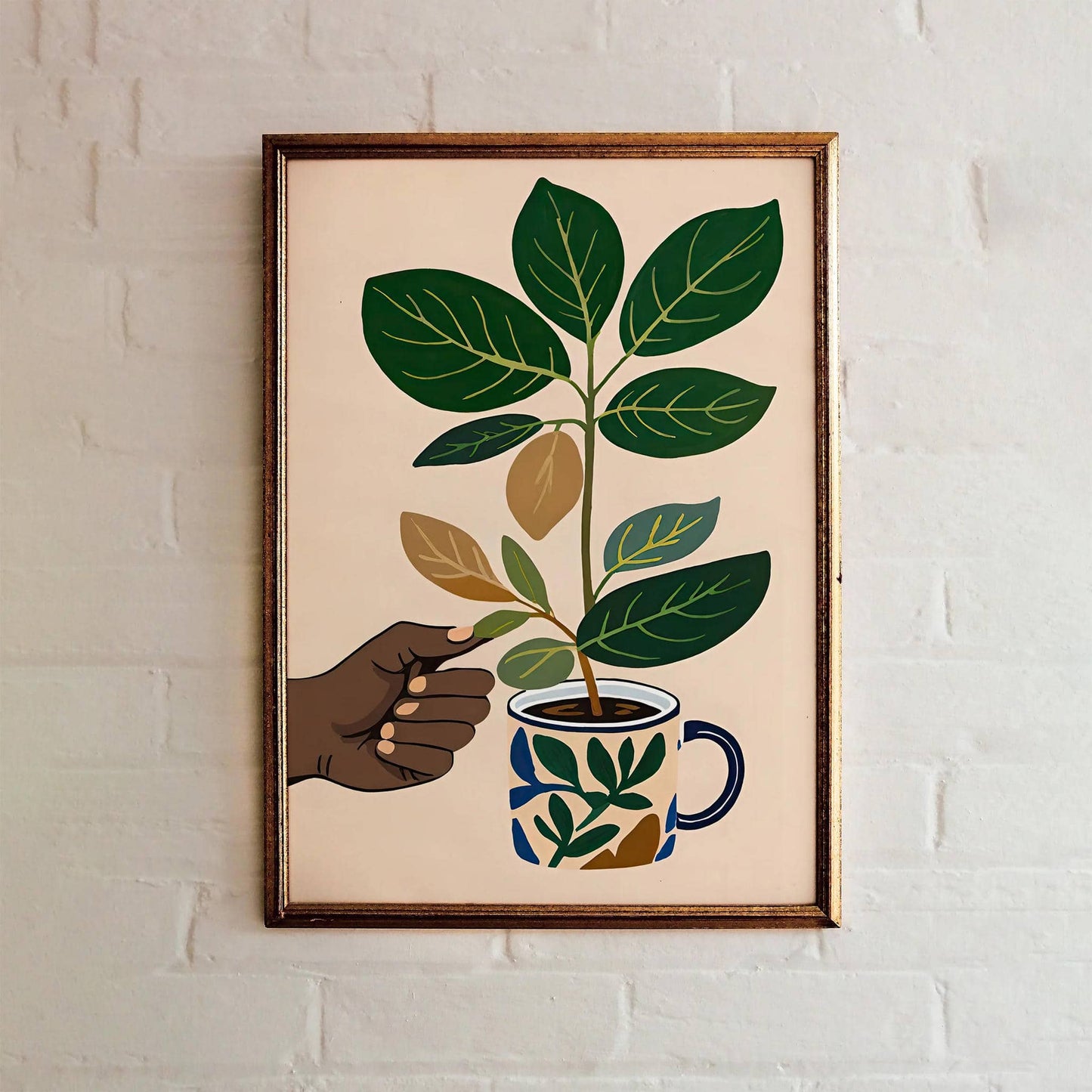 Ground Coffee Wall Art Print