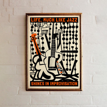 Jazz Improvisation Wall Art