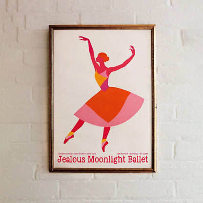 Jealous Moonlight Ballet NYC Poster