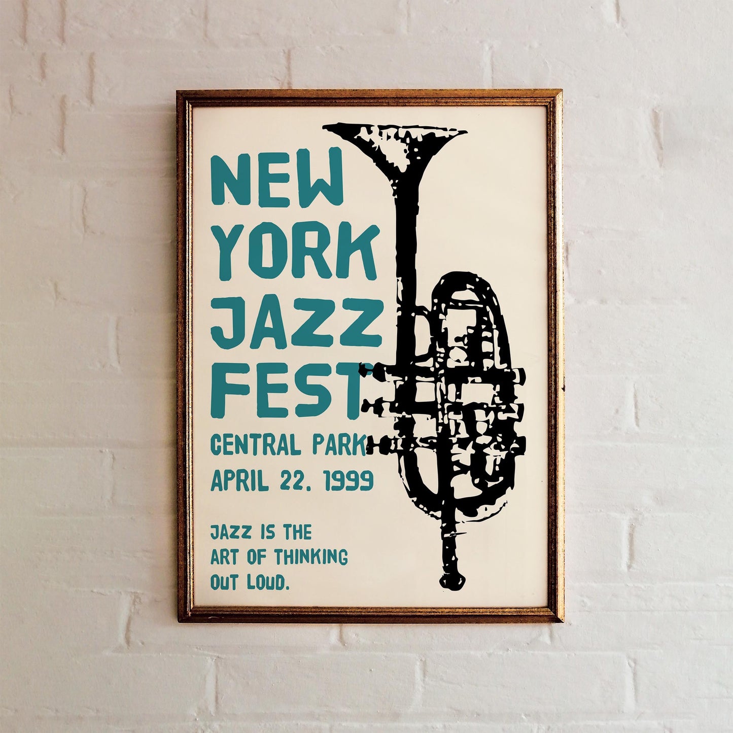 New York Jazz Festival Print