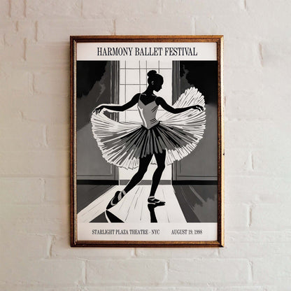 Ballet Festival Poster Print