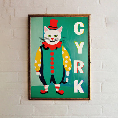 Vintage Polish Circus Poster